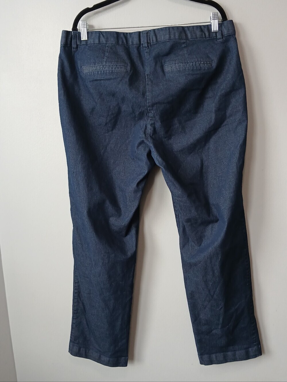GAP Slim City Crop Denim Pants Womens 16 Tall Classic Office Casual - Picture 7 of 7